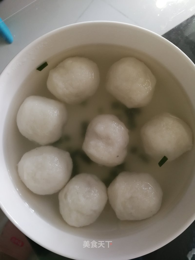 Boiled Fish Balls recipe