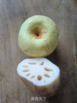 Fruit Lotus Root Mixed with Pear Shreds recipe