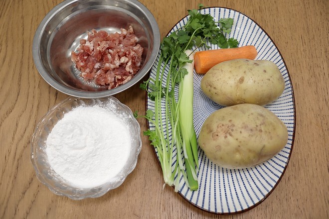 Potato Meatball Hot and Sour Soup recipe