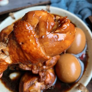 Braised Chicken Legs and Braised Eggs recipe