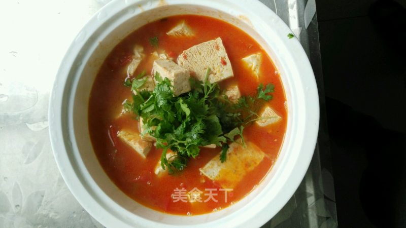 Tomato Stew Tofu recipe