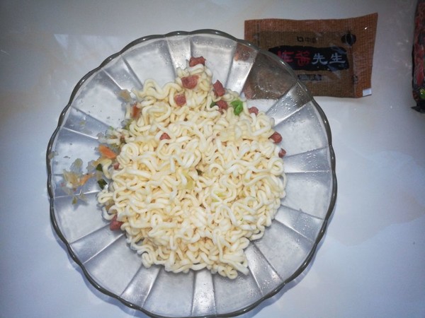 Bawang Supermarket丨instant Noodles Transformed into Delicious Omelets recipe