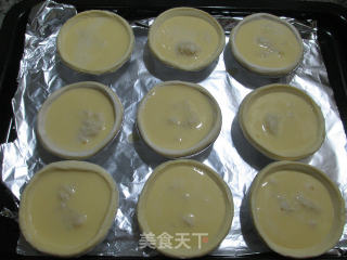 Sweet Wine Stuffed Egg Tart recipe