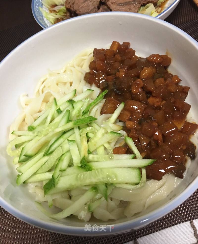 Potato and Sea Cucumber Braised Noodles recipe