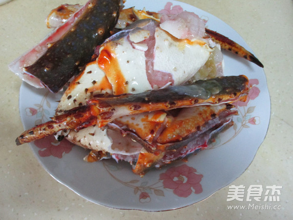 Grilled King Crab recipe