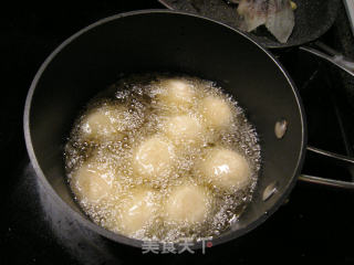 Fried Bean Paste Balls recipe