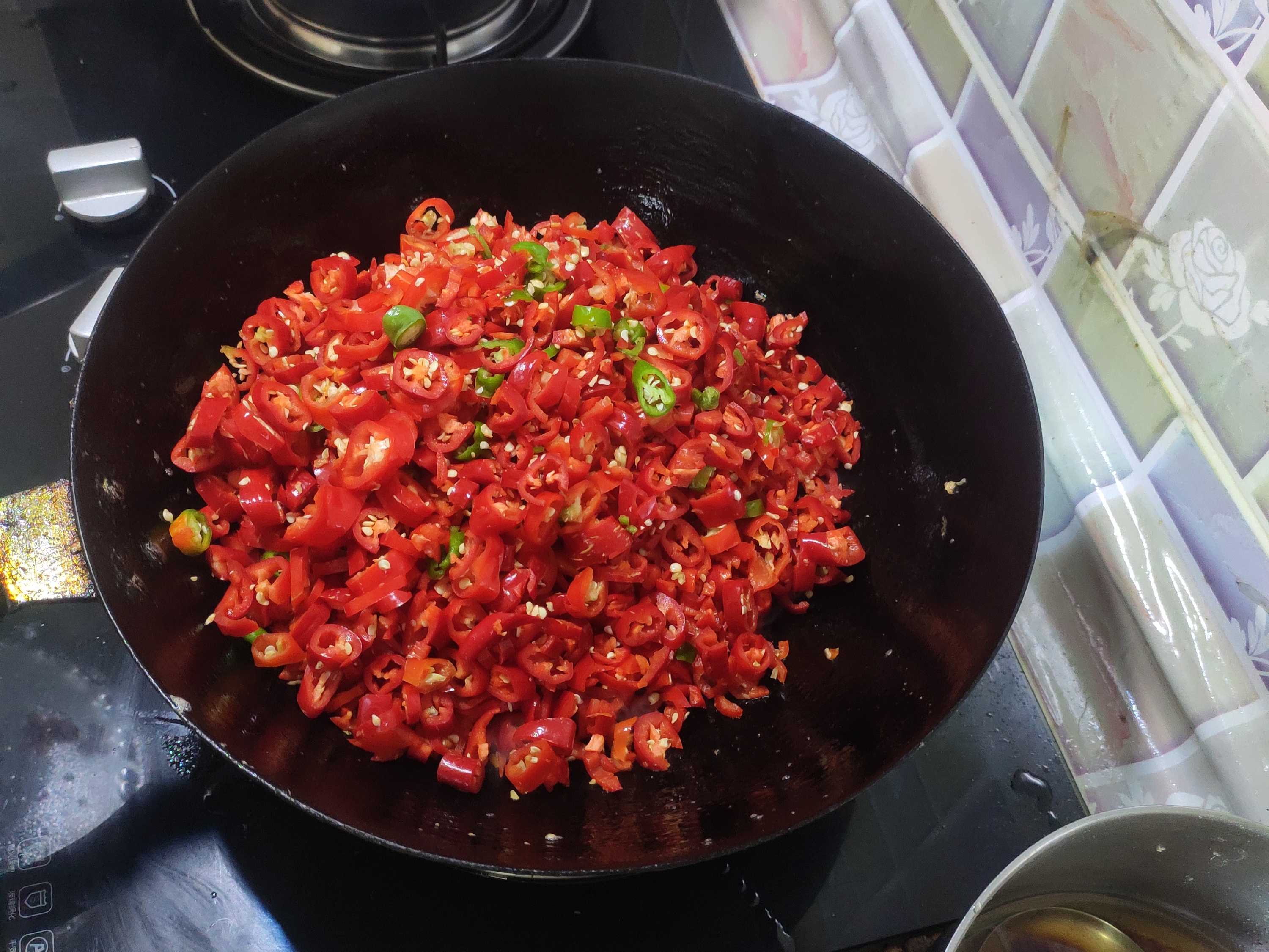 Noodles with Chili Egg Sauce recipe