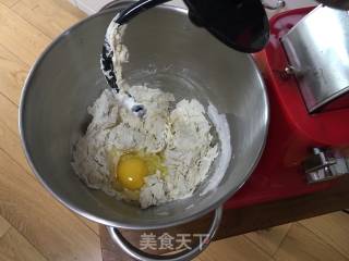 Pork Floss Blueberry Bread recipe