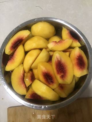 Canned Yellow Peach recipe