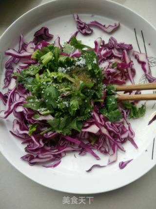 Purple Cabbage Salad recipe