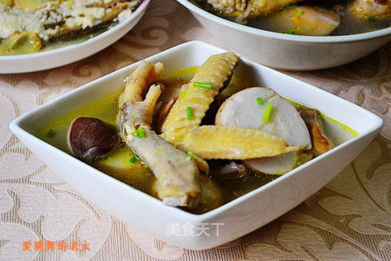 Taro Hen Casserole Claypot recipe