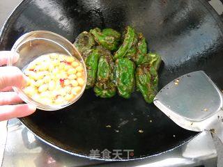 Homemade Tiger Skin Green Peppers recipe