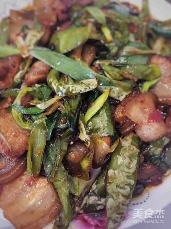 Green Pepper Twice Cooked Pork recipe