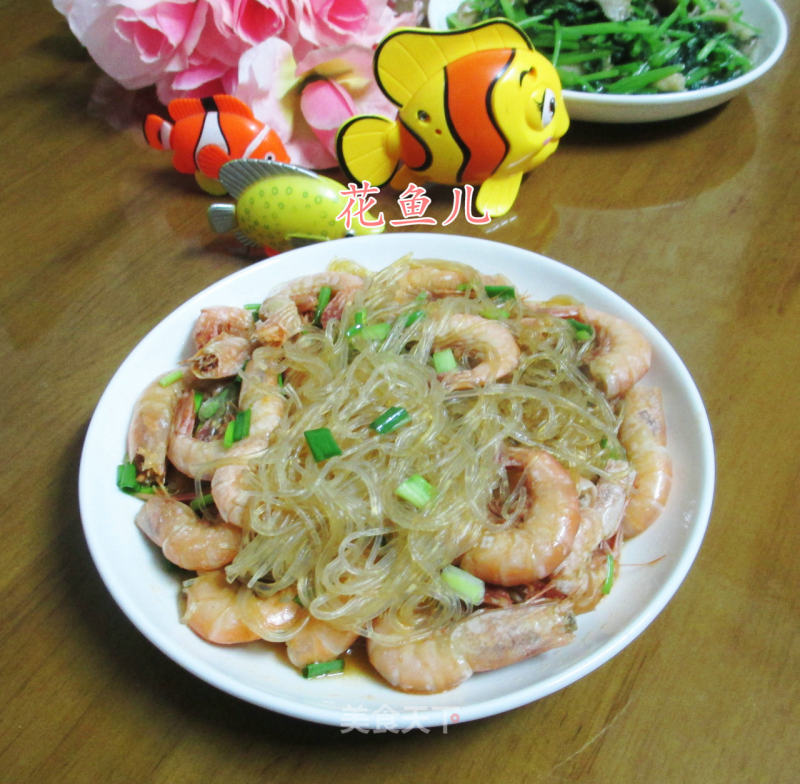 Fried Vermicelli with Sea Shrimp recipe