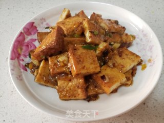 Spicy Fried Tofu Cubes recipe