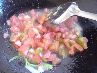 A Very Delicious Dish——【tomato Fried Shrimp】 recipe
