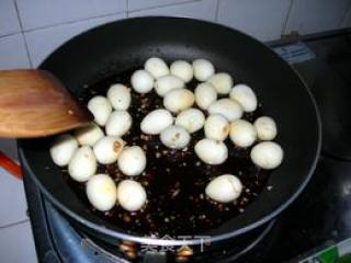 Fish Fillet with Quail Eggs in Soy Sauce recipe