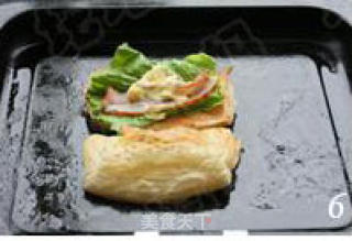 Bacon Egg French Style Biscuit recipe