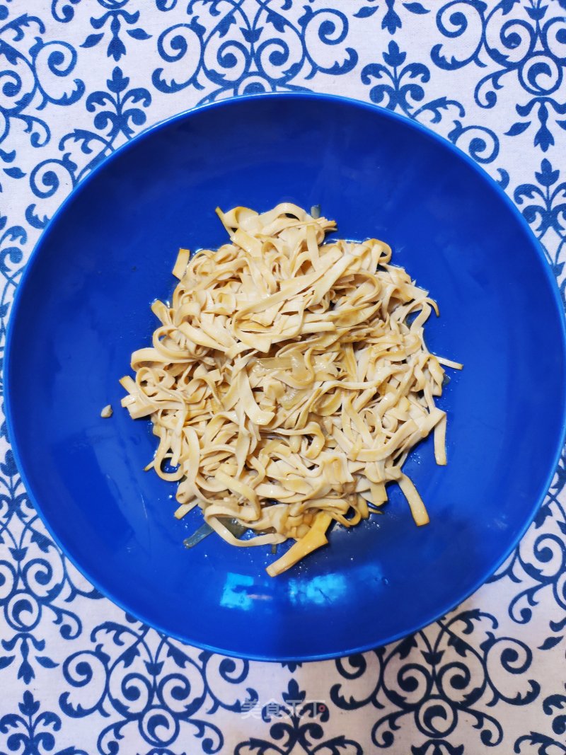 Scallion Oil Tofu Skin recipe