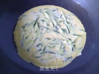 Cucumber Egg Cake recipe