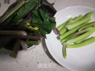 Garlic Red Cabbage Moss recipe