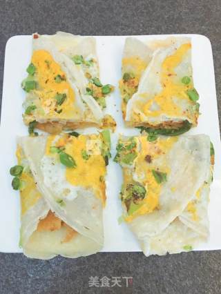 Home Pancakes with Fruits recipe