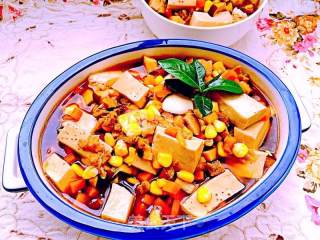 Oyster-flavored Three Fresh Stewed Tofu recipe