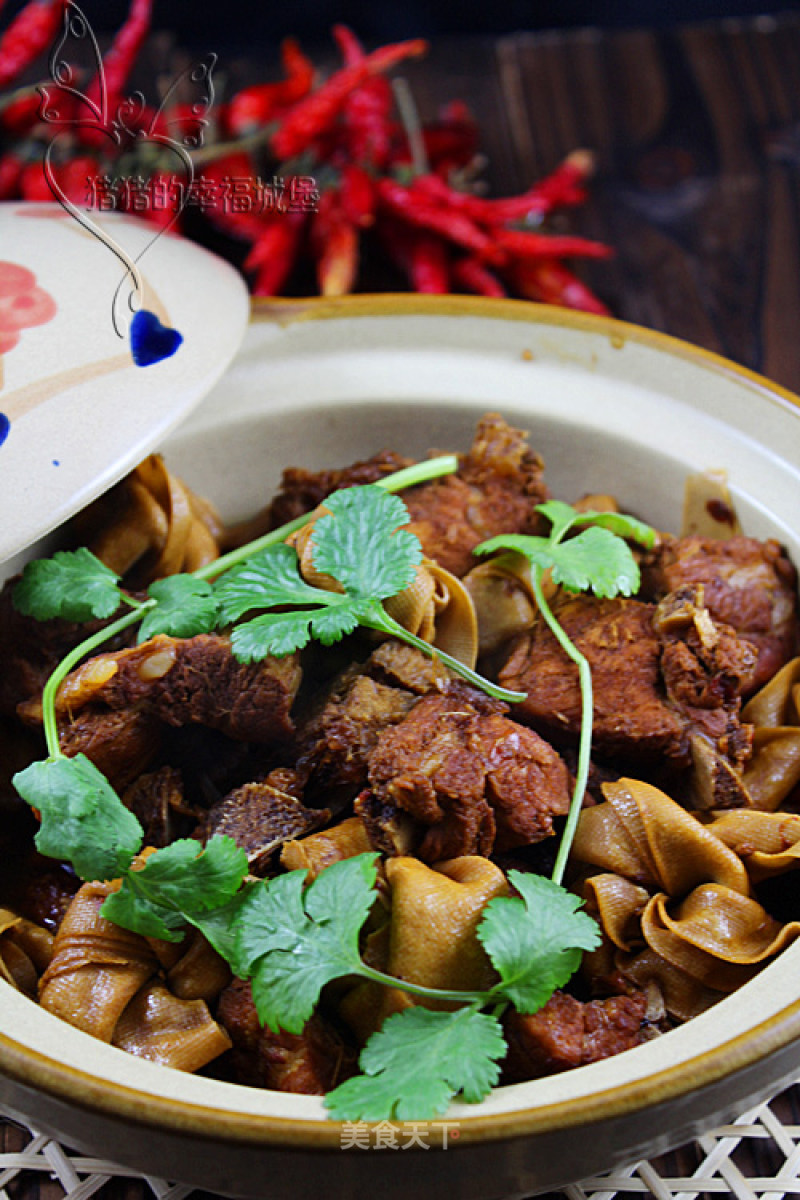 Thousands of Knots in The Heart [thousand Knots of Braised Pork Ribs] recipe