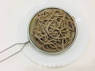 Soba Noodles Mixed with Vegetables recipe