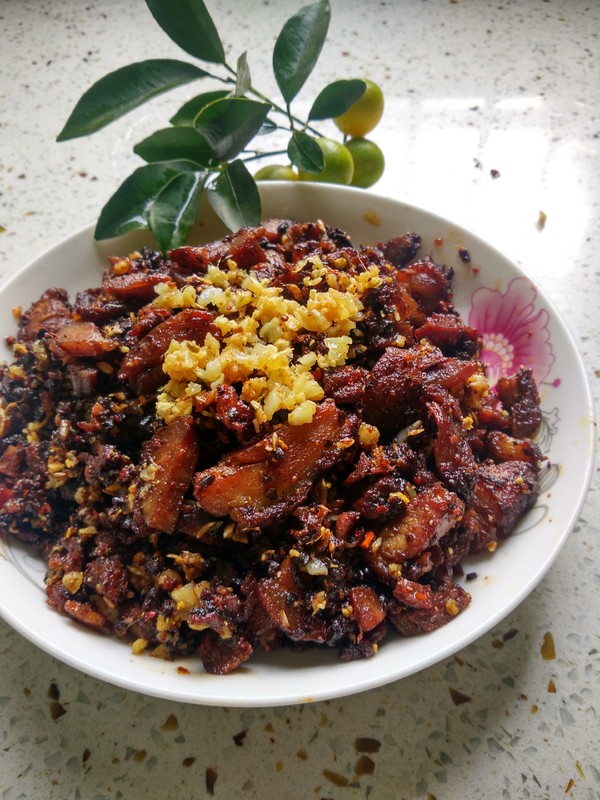 Spicy Black Bean Duck recipe