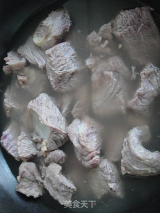 [flying Birds and Beasts]-donkey Meat Mixed with Green Onions recipe