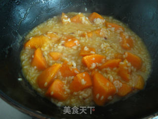 A Dish Inherited from Mother-pumpkin Thick Rice recipe