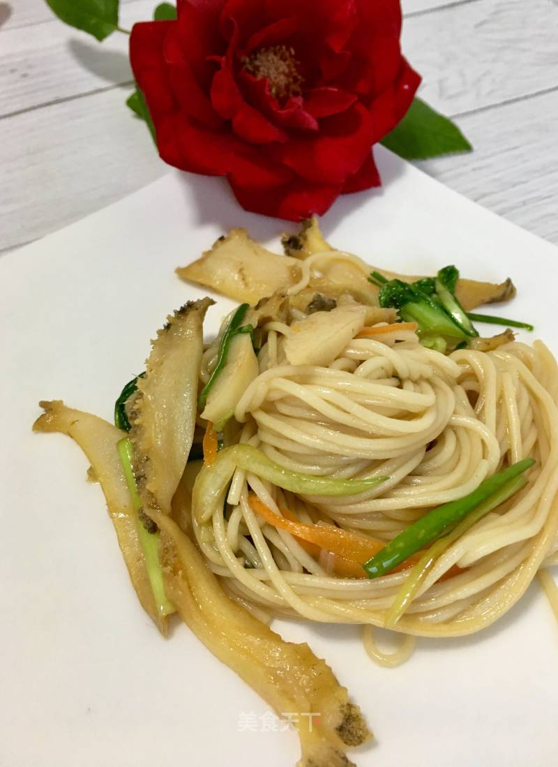 Abalone Fried Noodles recipe