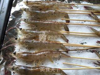 #aca烤明星大赛# Sea Salt Grilled Prawns recipe