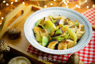 Stir-fried Vegetables with Mushrooms recipe