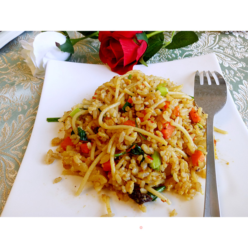 Fried Rice and Pasta Mix recipe