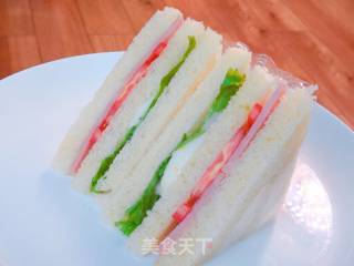 Ham Salad Sandwich recipe