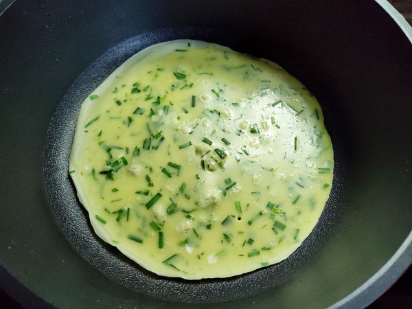 Leek Egg Pancake recipe