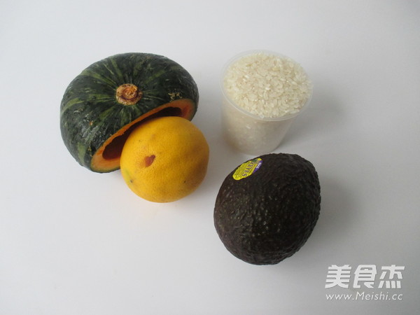 Avocado Pumpkin Rice recipe