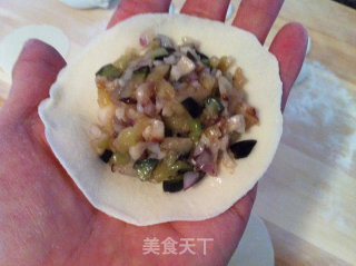 Vegetarian Dumplings with Eggplant Stuffing recipe