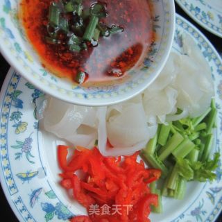 Hot Pepper Celery Rice Noodles recipe