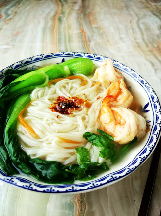 Shrimp Hot Noodle Soup