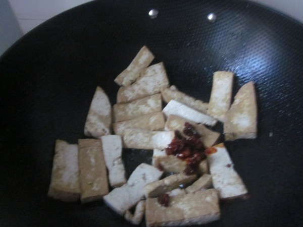 Stir-fried Cabbage Tofu recipe