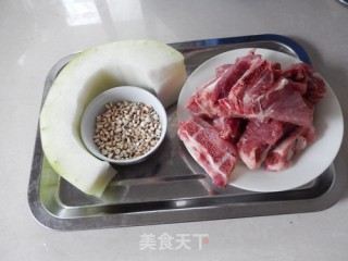 Winter Melon and Barley Bone Soup recipe
