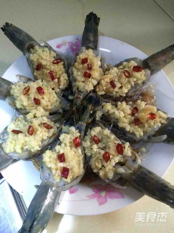 Garlic Open Back Shrimp recipe