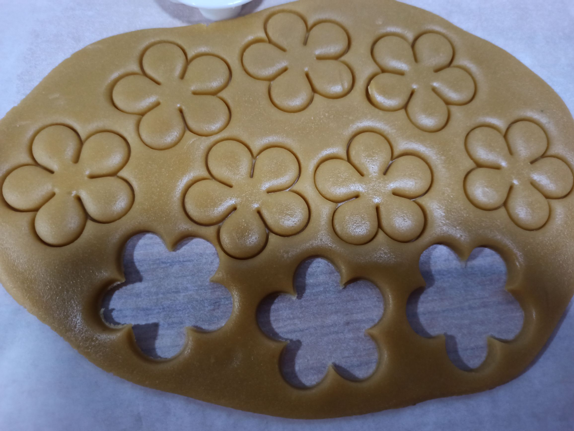 Flower Brown Sugar Cookies recipe