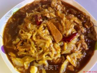 Hot and Sour Vermicelli Stewed Cabbage recipe