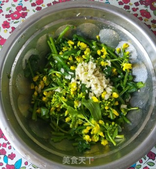 Flower Bud Art Salad recipe