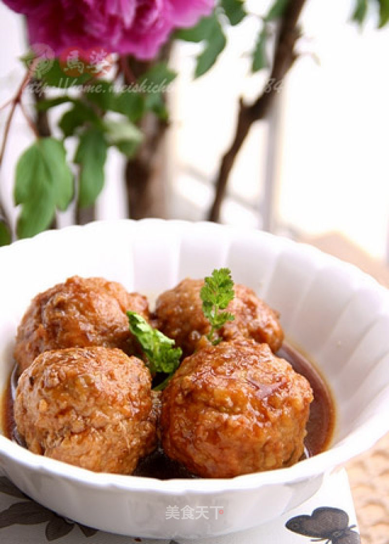 New Year's Dishes of Sixi Meatball recipe