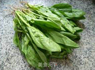 Spinach Fried Gluten recipe